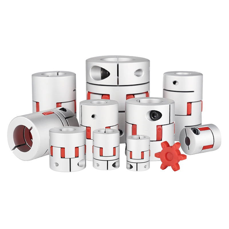 Aluminum Alloy Jaw Shaft Coupling D80mm L114mm