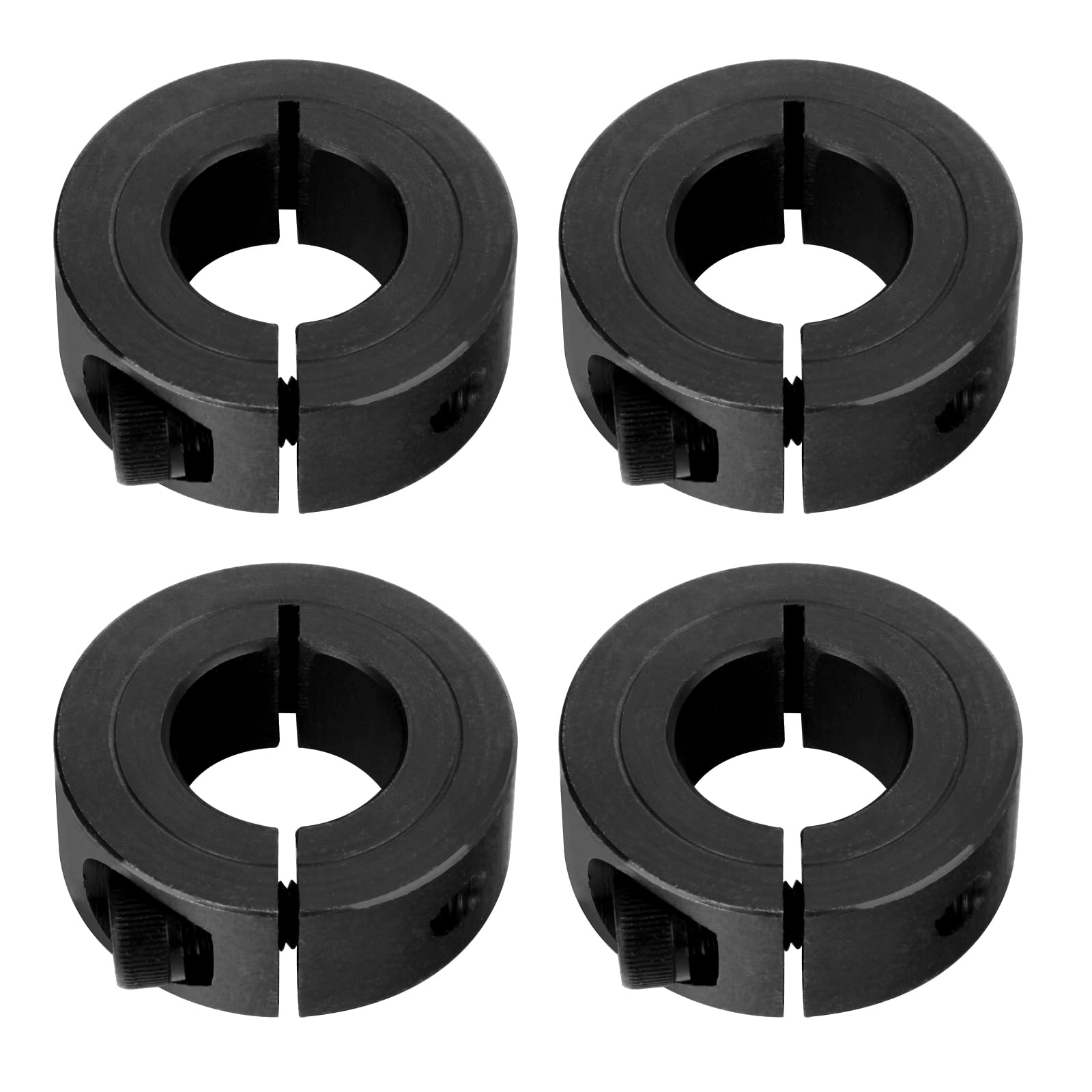 45 Carbon Steel Single Split Clamp-On Shaft Collars