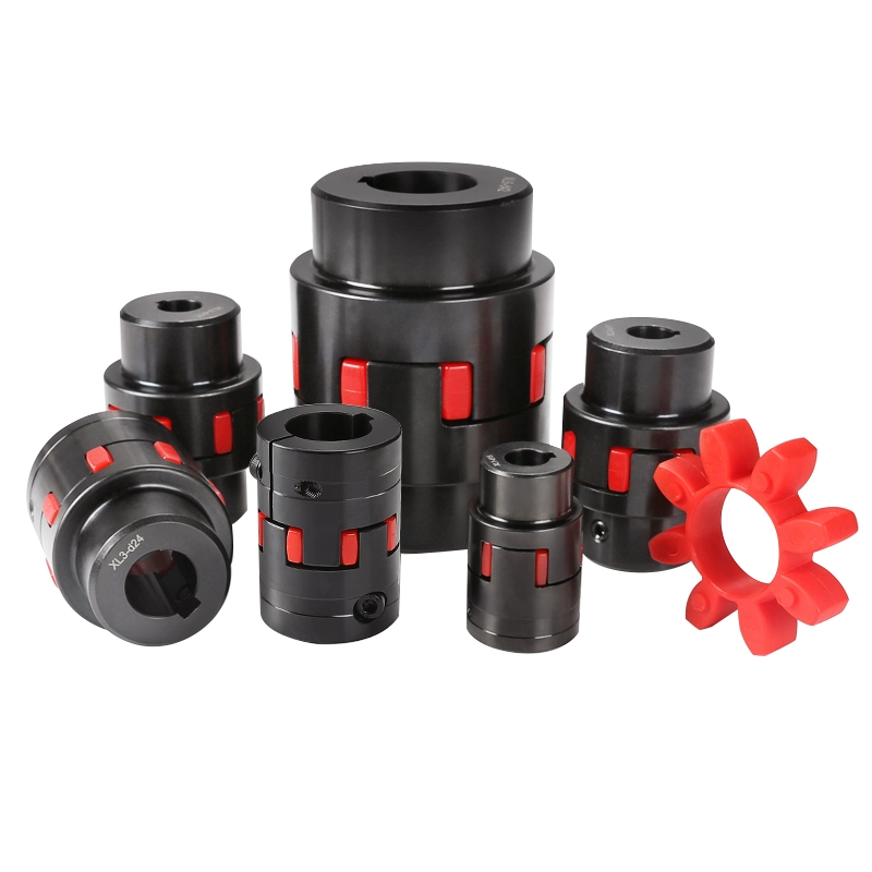 XL2 Jaw Shaft Coupling 45 Carbon Steel Flexible Coupler D54mm L78mm