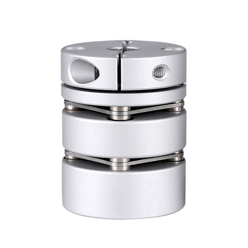 Aluminum Alloy Double Disc Coupling D82mm L98mm