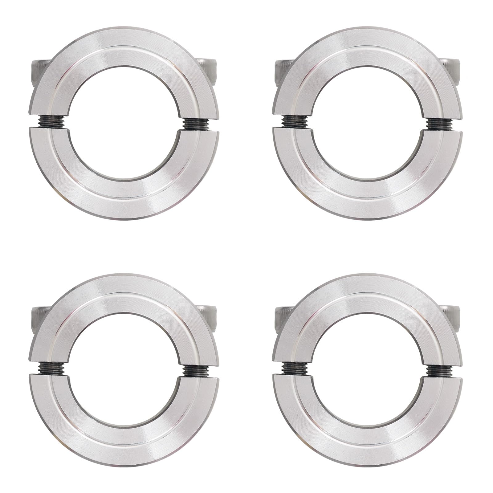 Double Split Clamp-On Shaft Collars 304 Stainless Steel