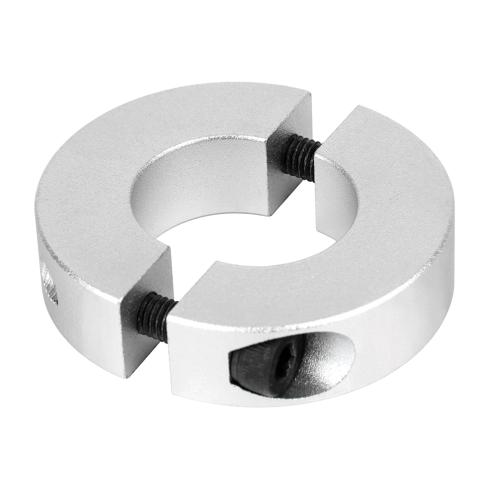 Double Split Clamp-On Shaft Collars Aluminum Alloy