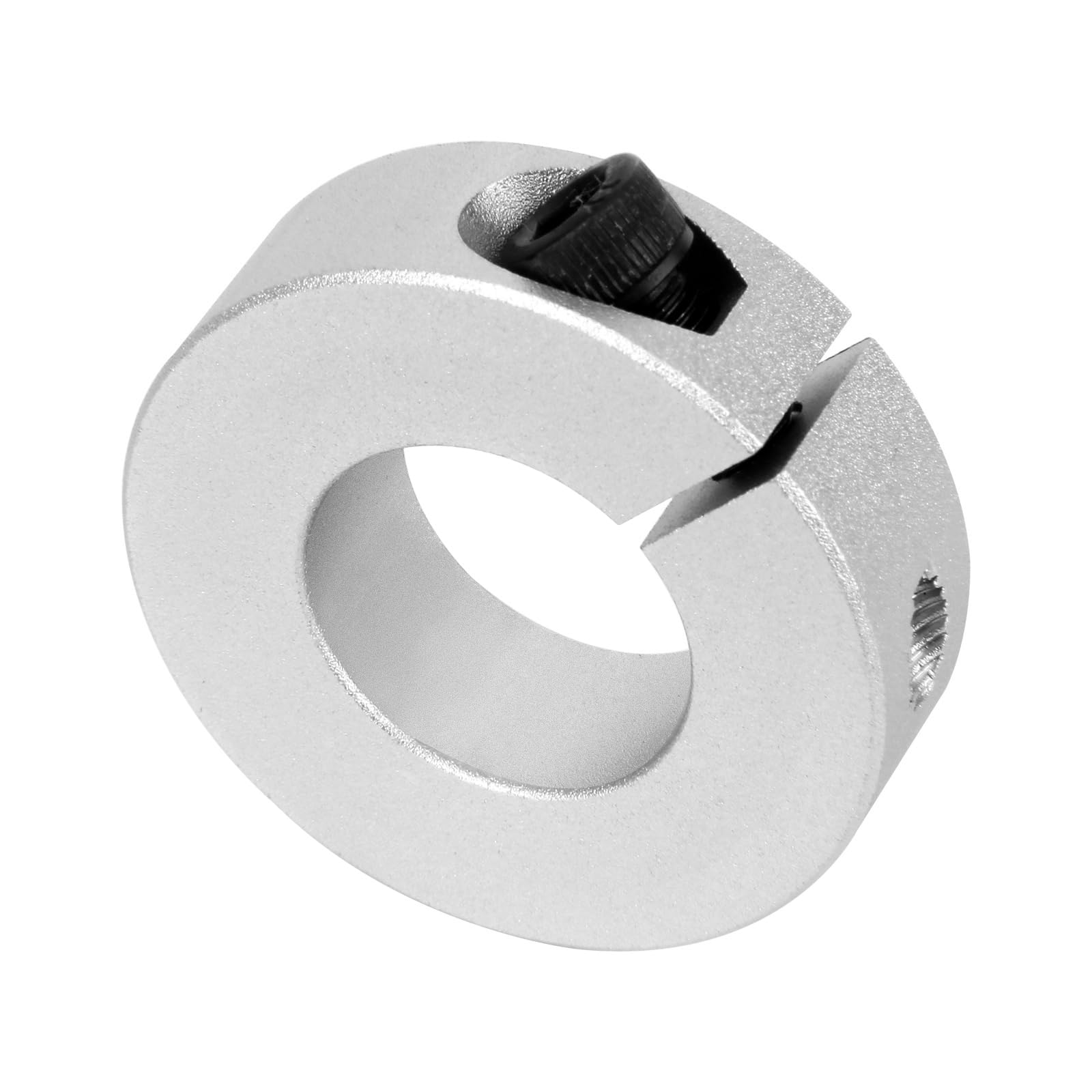 Single Split Clamp-On Shaft Collars Aluminum Alloy