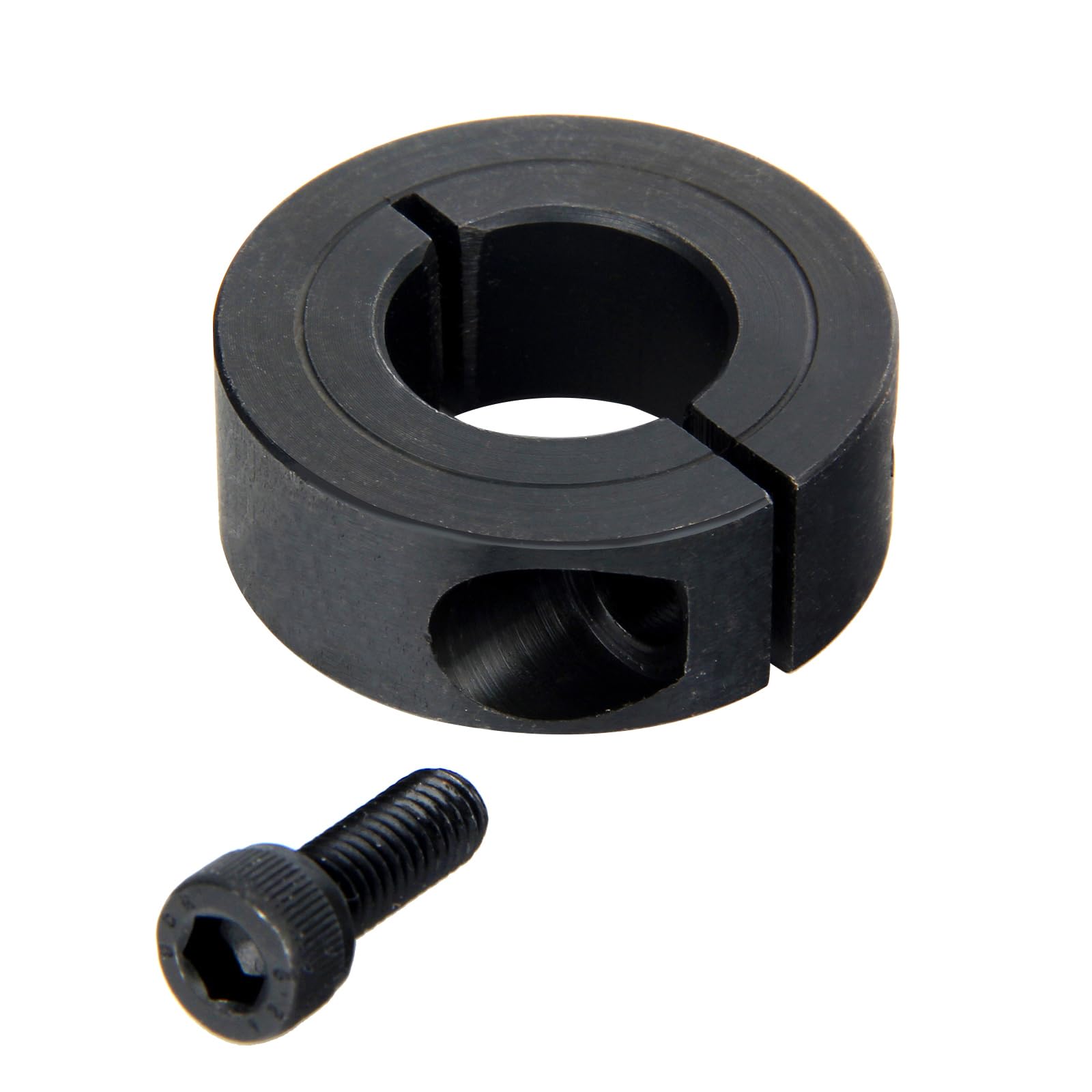 45 Carbon Steel Single Split Clamp-On Shaft Collars