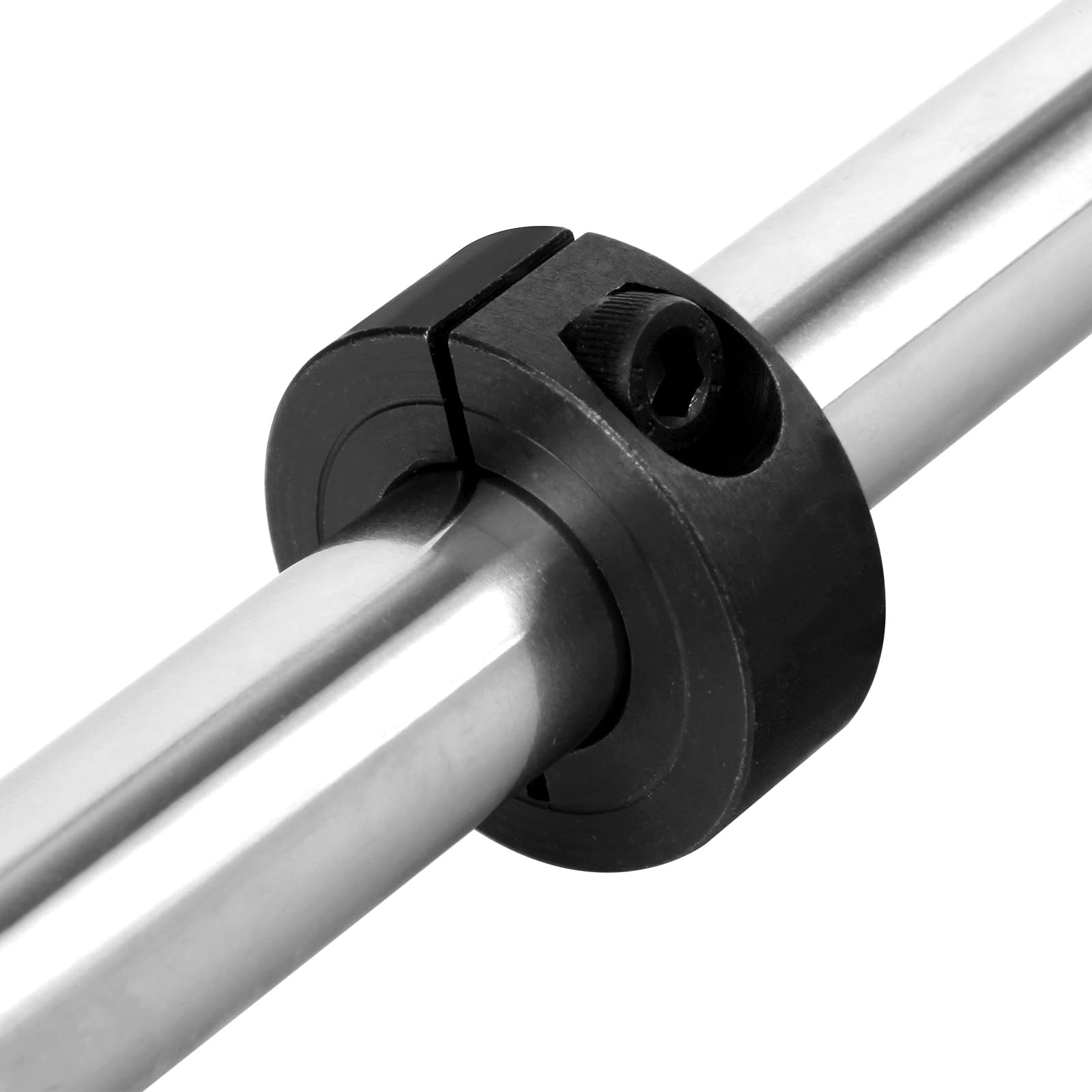 45 Carbon Steel Single Split Clamp-On Shaft Collars